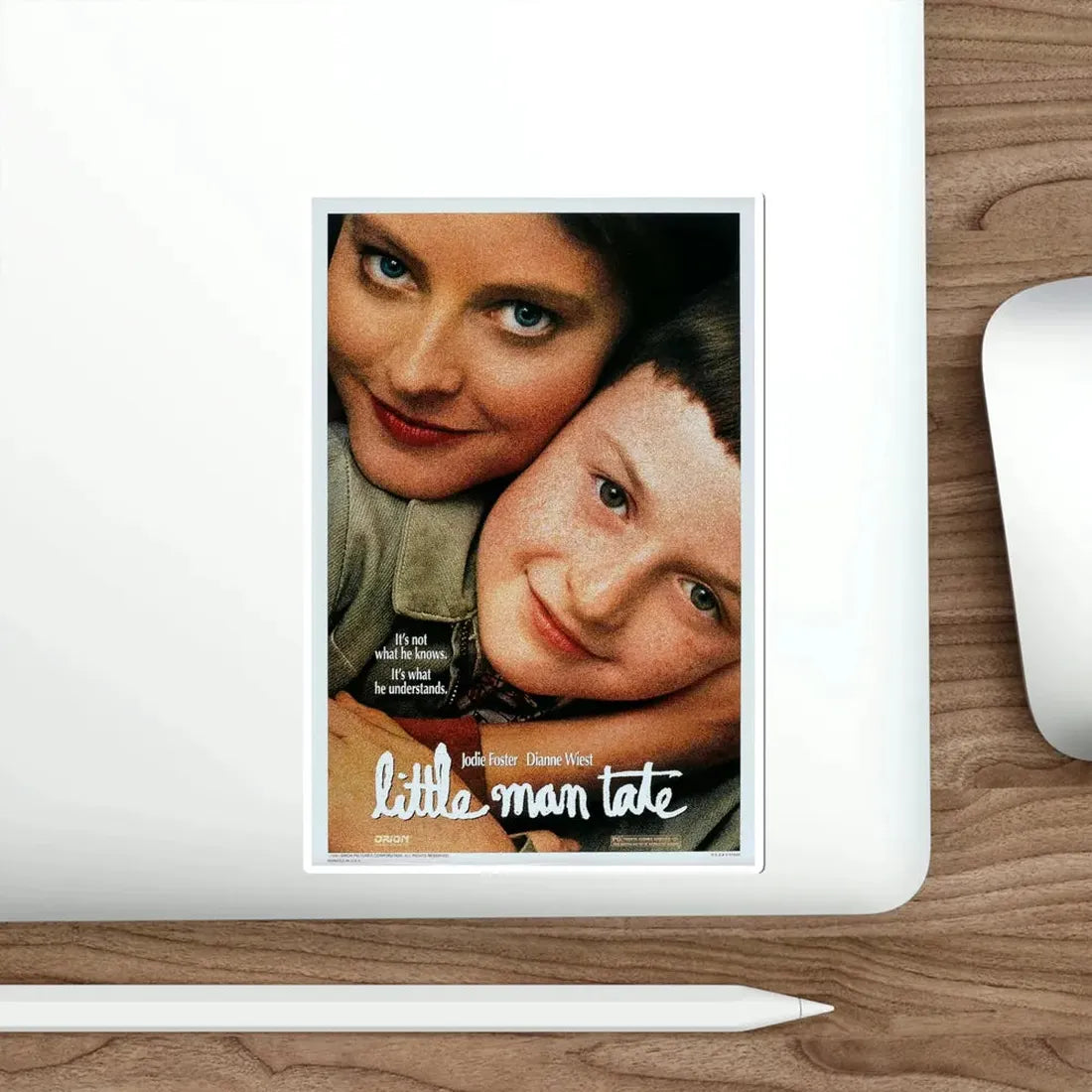 Little Man Tate 1991 Movie Poster STICKER Vinyl Die-Cut Decal - The Sticker Space