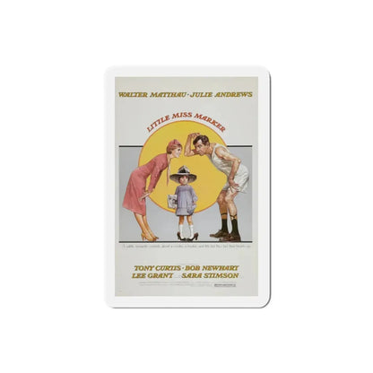 Little Miss Marker 1980 Movie Poster Refrigerator Magnet 2 Inch - The Sticker Space