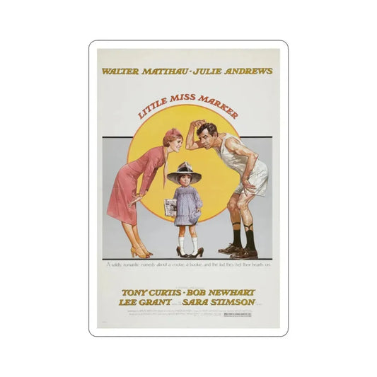 Little Miss Marker 1980 Movie Poster STICKER Vinyl Die-Cut Decal 2 Inch - The Sticker Space