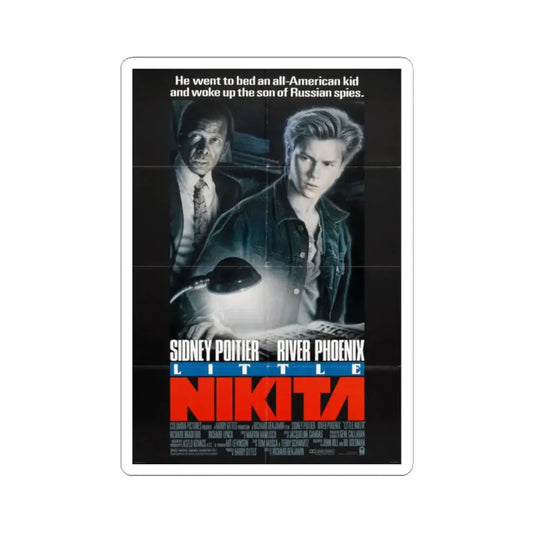 Little Nikita 1988 Movie Poster - STICKER Vinyl Kiss-Cut Decal 2 Inch White - The Sticker Space