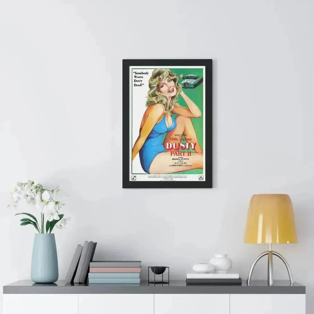 LITTLE ORPHAN DUSTY 1978 - Framed Movie Poster - The Sticker Space