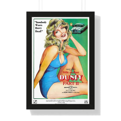 LITTLE ORPHAN DUSTY 1978 - Framed Movie Poster - The Sticker Space
