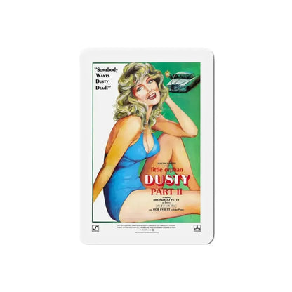 LITTLE ORPHAN DUSTY 1978 Movie Poster - Refrigerator Magnet 6 Inch Die-Cut - The Sticker Space