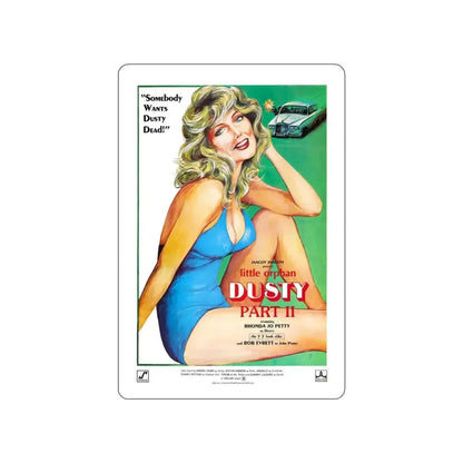 LITTLE ORPHAN DUSTY 1978 Movie Poster STICKER Vinyl Die-Cut Decal 3 Inch - The Sticker Space