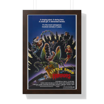 LITTLE SHOP OF HORRORS 1986 - Framed Movie Poster-16″ x 24″-The Sticker Space