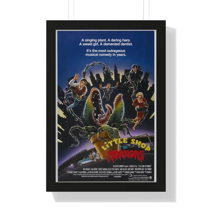 LITTLE SHOP OF HORRORS 1986 - Framed Movie Poster - The Sticker Space
