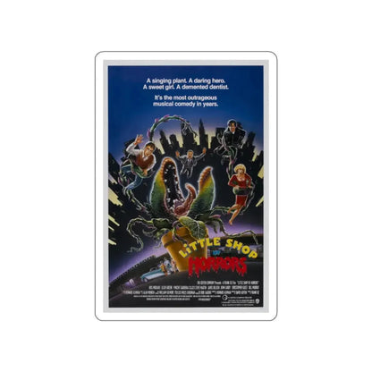 LITTLE SHOP OF HORRORS 1986 Movie Poster STICKER Vinyl Die-Cut Decal - The Sticker Space