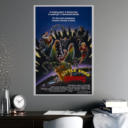 LITTLE SHOP OF HORRORS 1986 - Paper Movie Poster-The Sticker Space