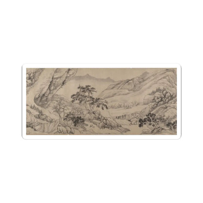 Liu Yu - Landscape - 1680 v1 - STICKER Vinyl Kiss-Cut Decal