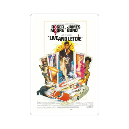 Live and Let Die 1973 2 Movie Poster STICKER Vinyl Die-Cut Decal - The Sticker Space