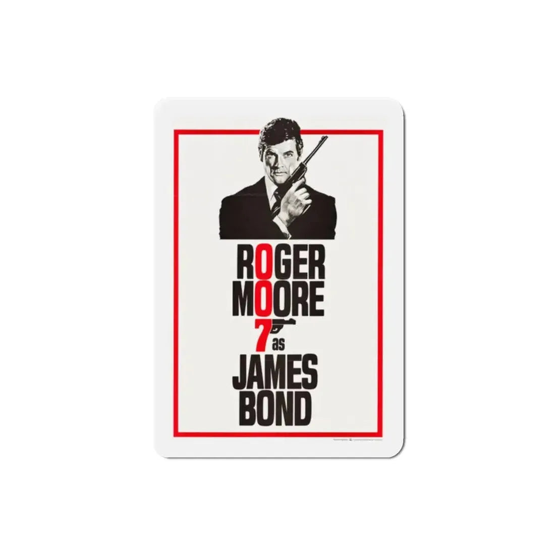 Live and Let Die 1973 Movie Poster Refrigerator Magnet 2 Inch - The Sticker Space