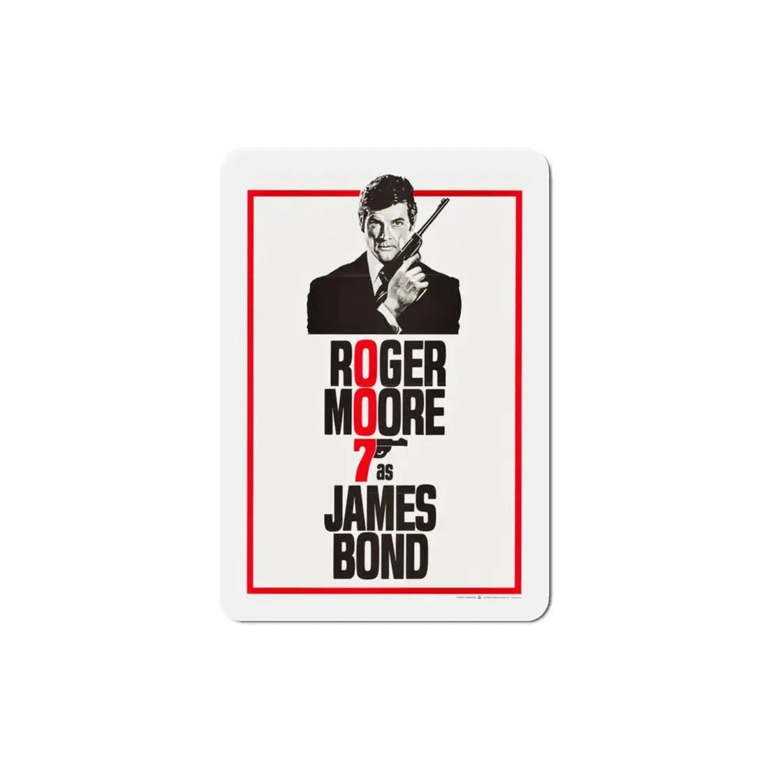 Live and Let Die 1973 Movie Poster Refrigerator Magnet 3 Inch - The Sticker Space