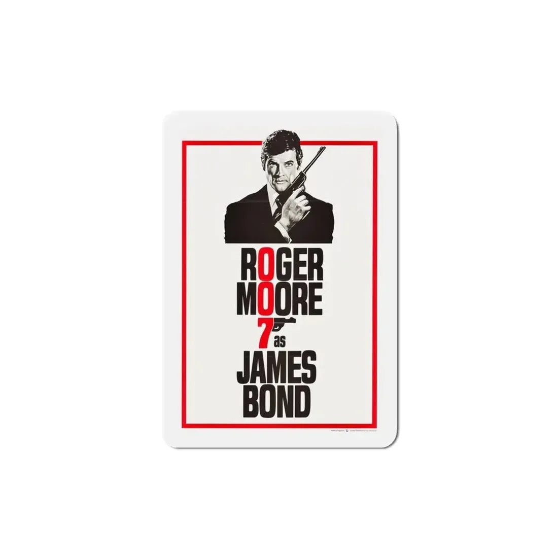 Live and Let Die 1973 Movie Poster Refrigerator Magnet 4 Inch - The Sticker Space