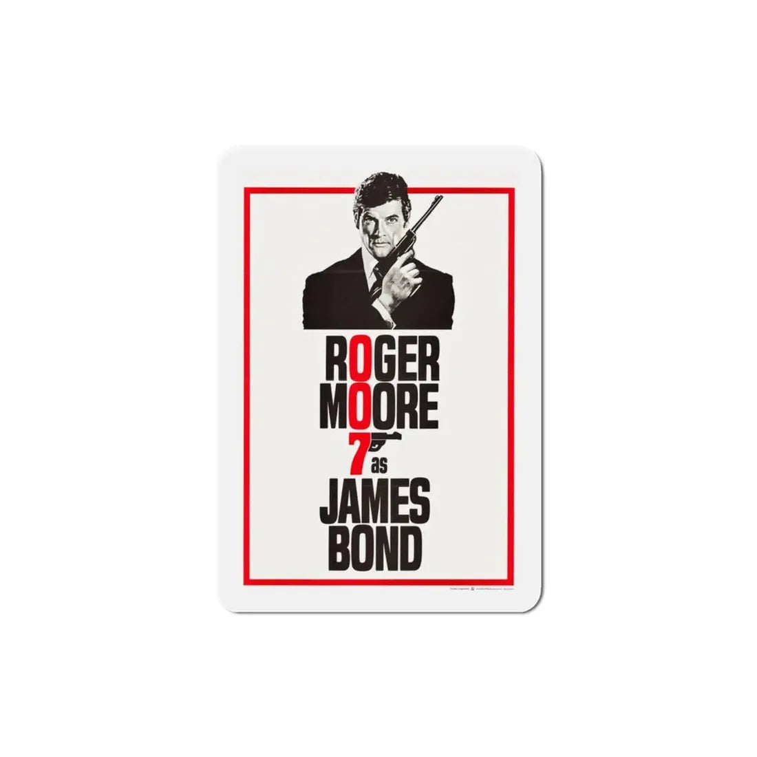 Live and Let Die 1973 Movie Poster Refrigerator Magnet - The Sticker Space