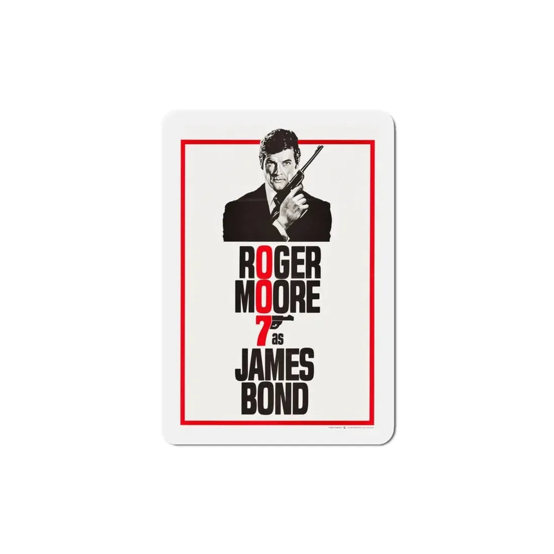 Live and Let Die 1973 Movie Poster Refrigerator Magnet - The Sticker Space