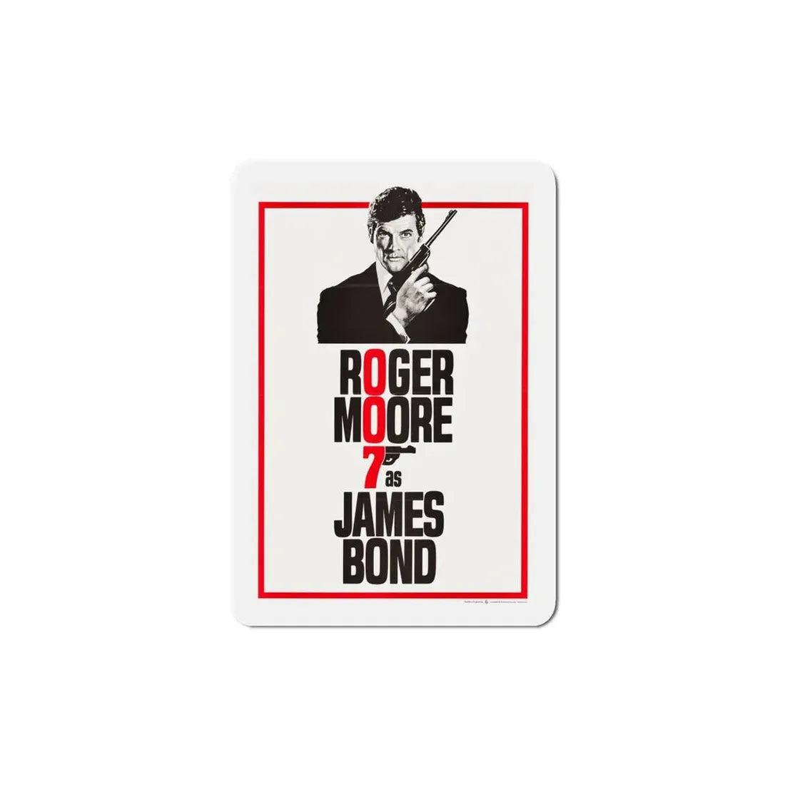 Live and Let Die 1973 Movie Poster Refrigerator Magnet - The Sticker Space