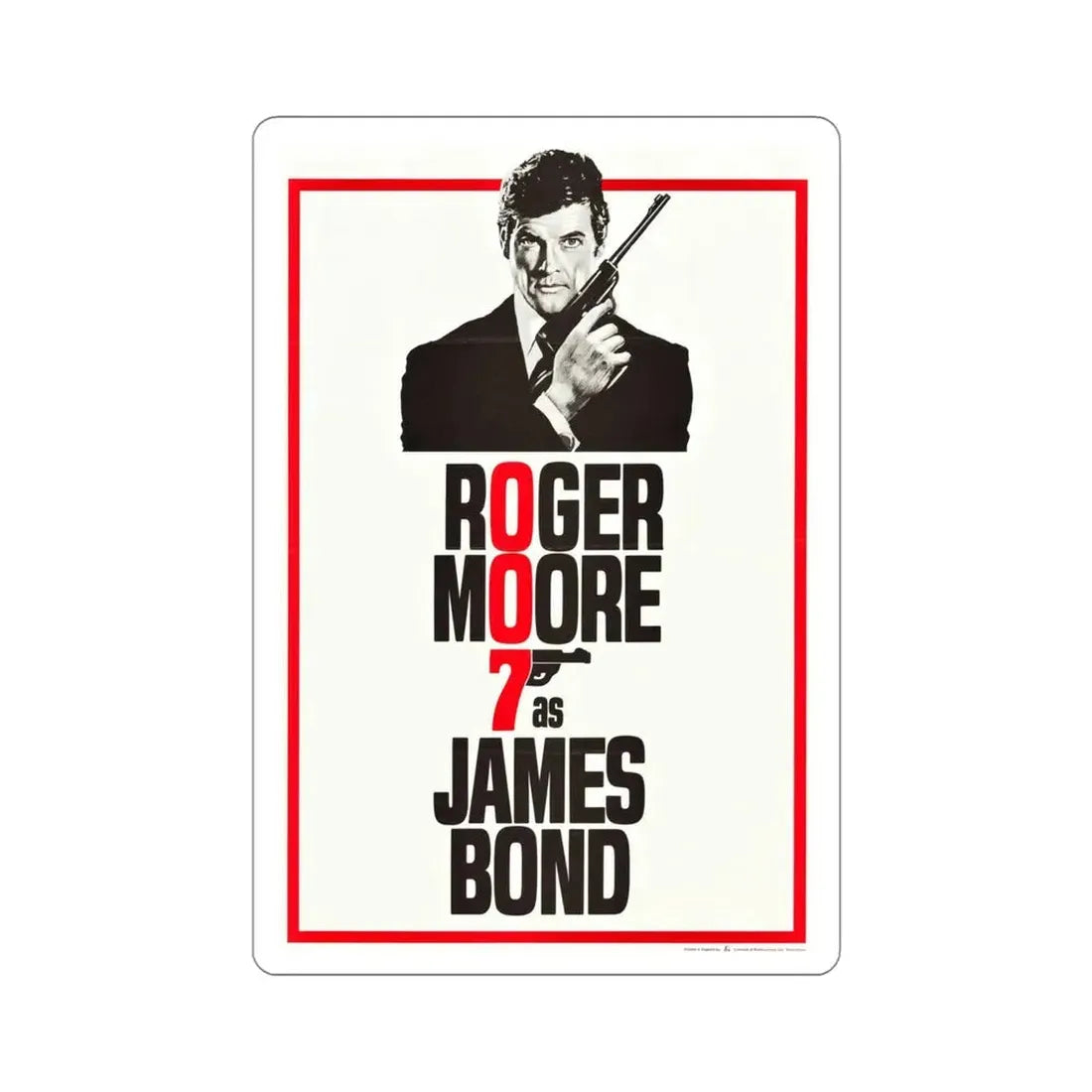 Live and Let Die 1973 Movie Poster STICKER Vinyl Die-Cut Decal 4 Inch - The Sticker Space