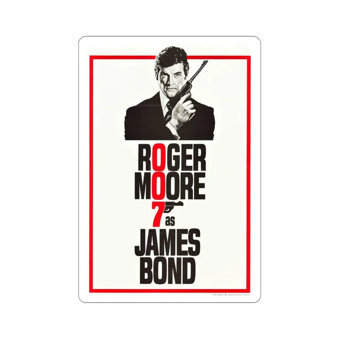 Live and Let Die 1973 Movie Poster STICKER Vinyl Die-Cut Decal - The Sticker Space