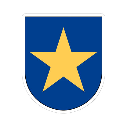 Livgardet 10. stabs- och understödskompaniet vapen (Sweden) (Coat of Arms) STICKER Vinyl Kiss-Cut Decal 6 Inch White - The Sticker Space