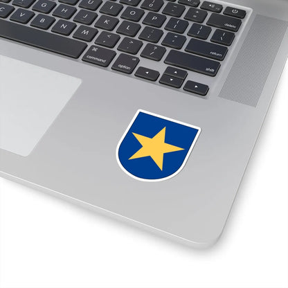 Livgardet 10. stabs- och understödskompaniet vapen (Sweden) (Coat of Arms) STICKER Vinyl Kiss-Cut Decal - The Sticker Space