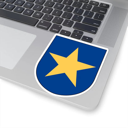 Livgardet 10. stabs- och understödskompaniet vapen (Sweden) (Coat of Arms) STICKER Vinyl Kiss-Cut Decal - The Sticker Space