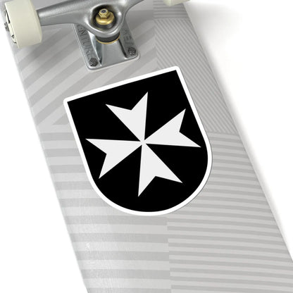 Livgardet 11. militärpolisbataljonens stab vapen (Sweden) (Coat of Arms) STICKER Vinyl Kiss-Cut Decal - The Sticker Space