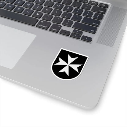 Livgardet 11. militärpolisbataljonens stab vapen (Sweden) (Coat of Arms) STICKER Vinyl Kiss-Cut Decal - The Sticker Space