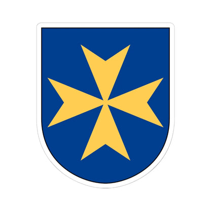 Livgardet 114. militärpoliskompaniet vapen (Sweden) (Coat of Arms) STICKER Vinyl Kiss-Cut Decal 6 Inch White - The Sticker Space