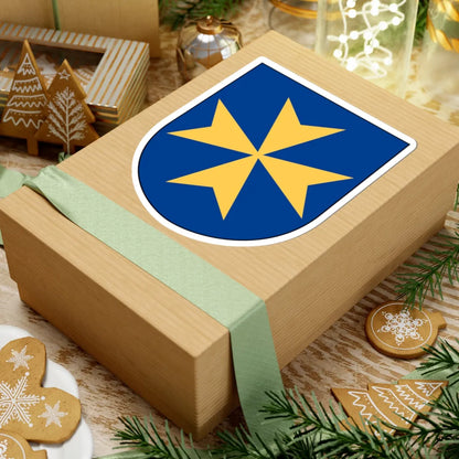 Livgardet 114. militärpoliskompaniet vapen (Sweden) (Coat of Arms) STICKER Vinyl Kiss-Cut Decal - The Sticker Space