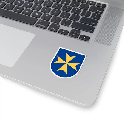 Livgardet 114. militärpoliskompaniet vapen (Sweden) (Coat of Arms) STICKER Vinyl Kiss-Cut Decal - The Sticker Space