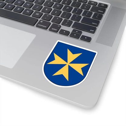 Livgardet 114. militärpoliskompaniet vapen (Sweden) (Coat of Arms) STICKER Vinyl Kiss-Cut Decal - The Sticker Space