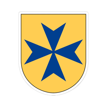 Livgardet 115. militärpoliskompaniet vapen (Sweden) (Coat of Arms) STICKER Vinyl Kiss-Cut Decal 6 Inch White - The Sticker Space