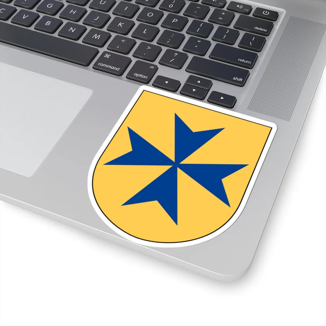 Livgardet 115. militärpoliskompaniet vapen (Sweden) (Coat of Arms) STICKER Vinyl Kiss-Cut Decal - The Sticker Space