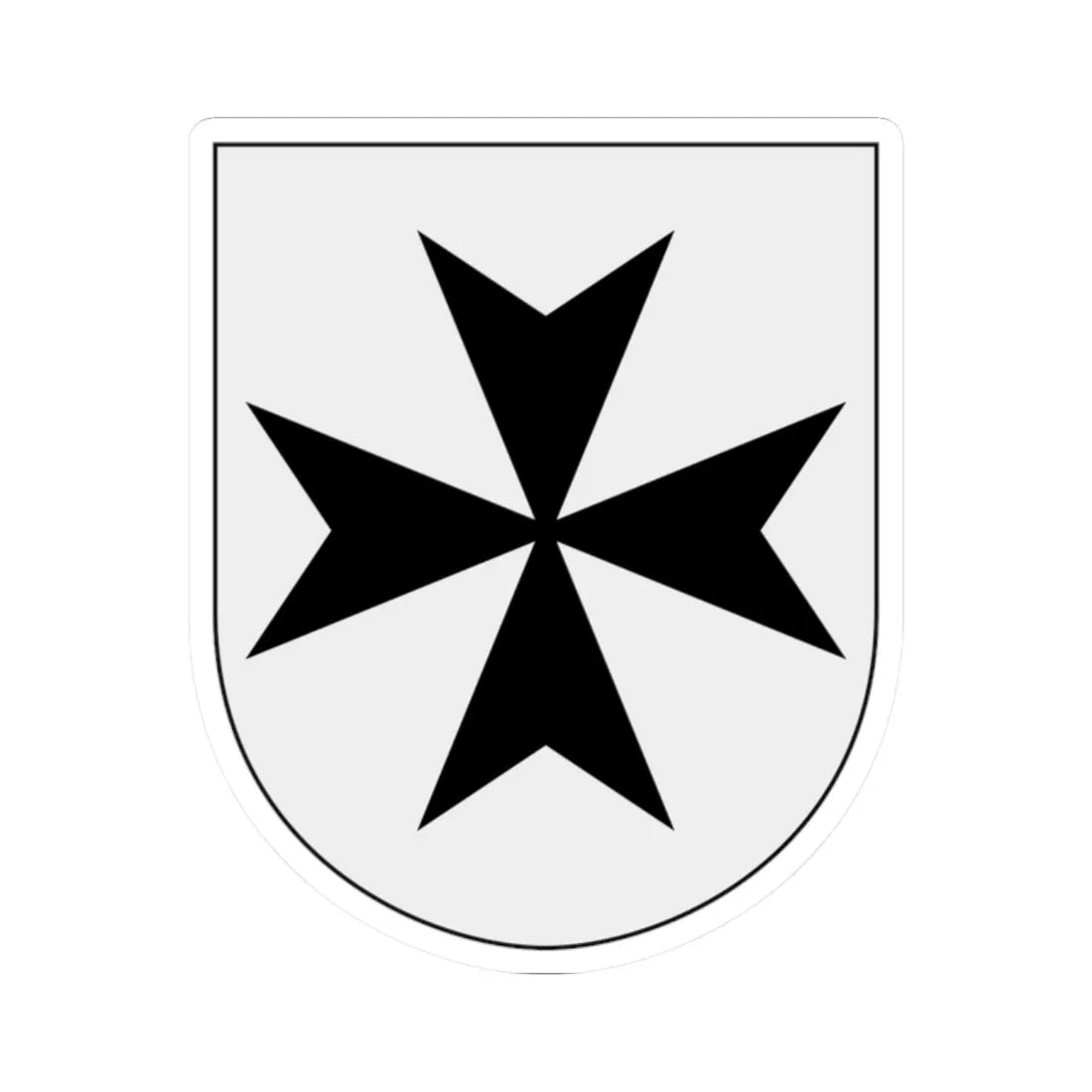 Livgardet 116. personskyddskompaniet vapen (Sweden) (Coat of Arms) STICKER Vinyl Kiss-Cut Decal 2 Inch White - The Sticker Space