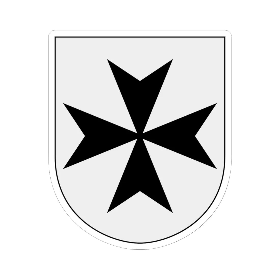 Livgardet 116. personskyddskompaniet vapen (Sweden) (Coat of Arms) STICKER Vinyl Kiss-Cut Decal 6 Inch White - The Sticker Space