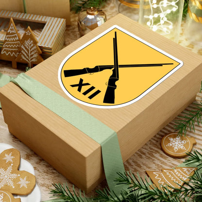 Livgardet 12. motoriserade skyttebataljonens stab vapen (Sweden) (Coat of Arms) STICKER Vinyl Kiss-Cut Decal - The Sticker Space