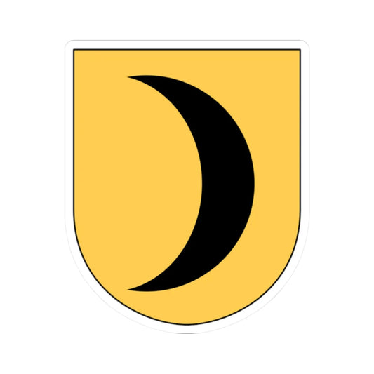 Livgardet 120. stabs- och understödskompaniet vapen (Sweden) (Coat of Arms) STICKER Vinyl Kiss-Cut Decal 2 Inch White - The Sticker Space