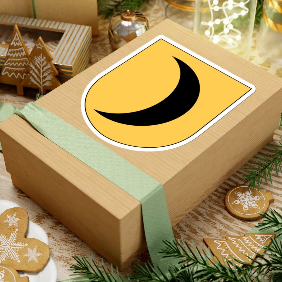 Livgardet 120. stabs- och understödskompaniet vapen (Sweden) (Coat of Arms) STICKER Vinyl Kiss-Cut Decal - The Sticker Space