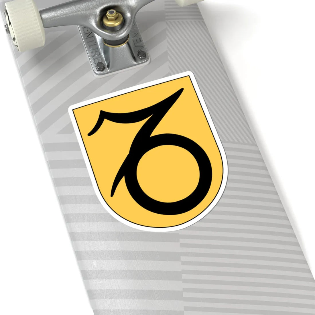 Livgardet 121. kompaniet vapen (Sweden) (Coat of Arms) STICKER Vinyl Kiss-Cut Decal - The Sticker Space