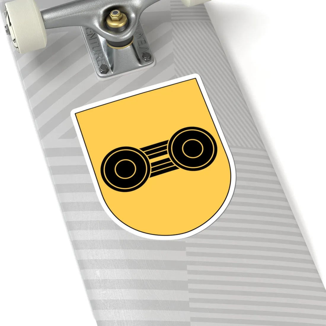 Livgardet 122. kompaniet vapen (Sweden) (Coat of Arms) STICKER Vinyl Kiss-Cut Decal - The Sticker Space