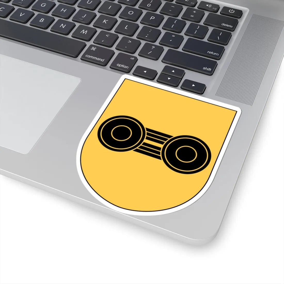 Livgardet 122. kompaniet vapen (Sweden) (Coat of Arms) STICKER Vinyl Kiss-Cut Decal - The Sticker Space