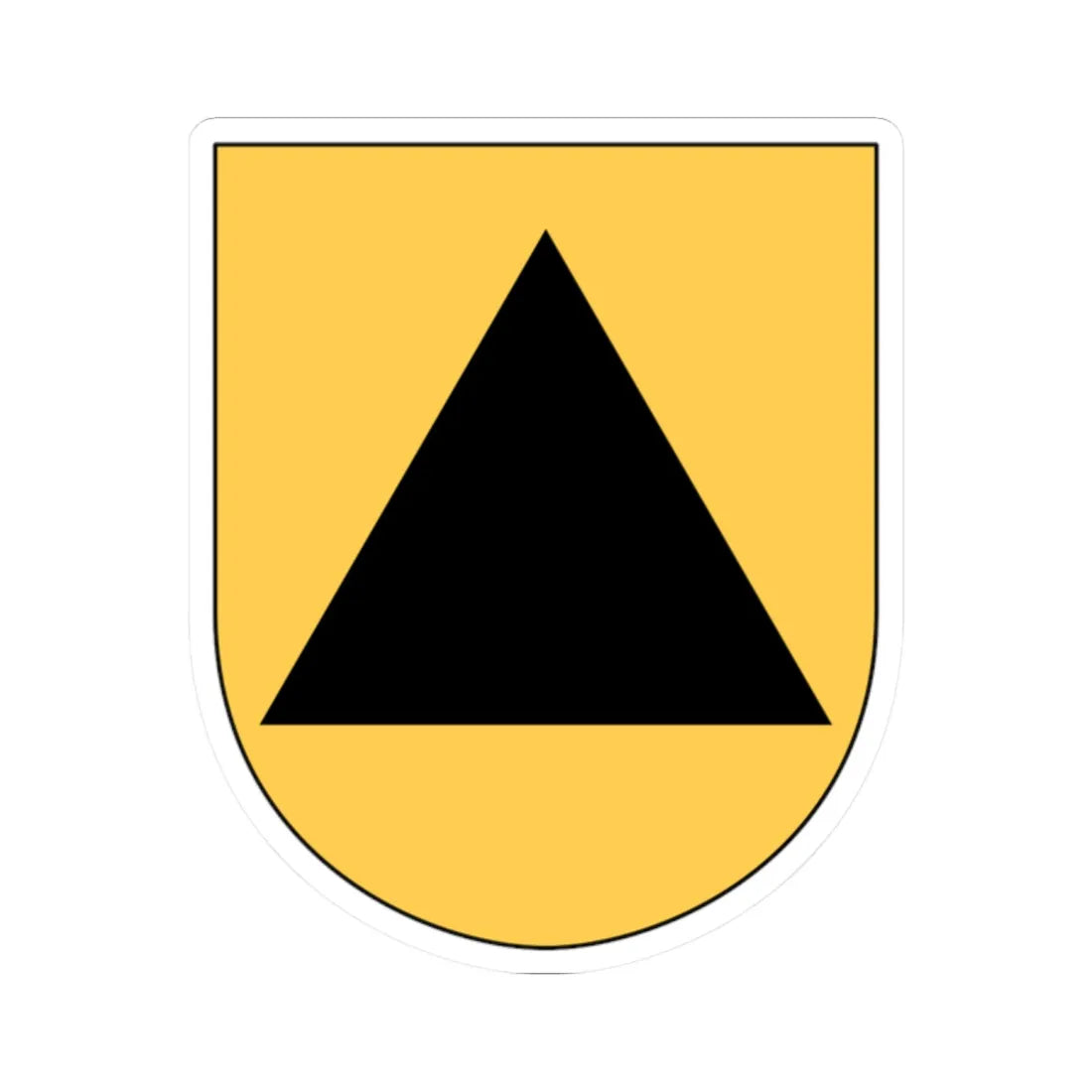 Livgardet 123. kompaniet vapen (Sweden) (Coat of Arms) STICKER Vinyl Kiss-Cut Decal 2 Inch White - The Sticker Space