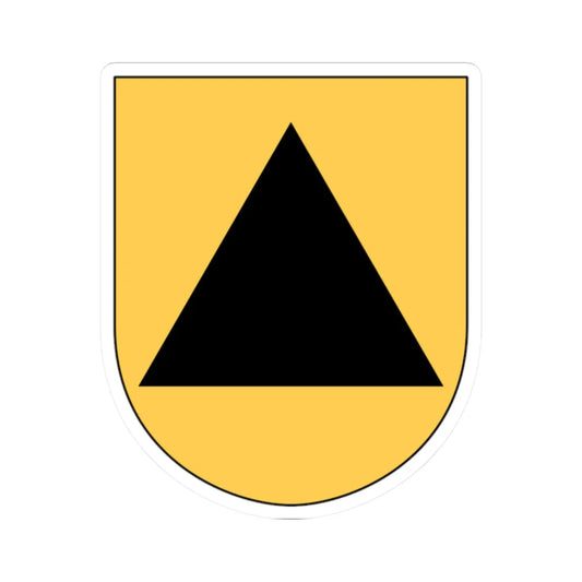 Livgardet 123. kompaniet vapen (Sweden) (Coat of Arms) STICKER Vinyl Kiss-Cut Decal 2 Inch White - The Sticker Space