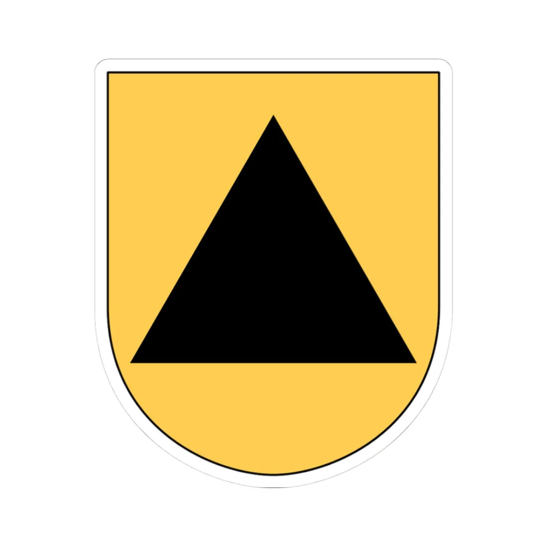 Livgardet 123. kompaniet vapen (Sweden) (Coat of Arms) STICKER Vinyl Kiss-Cut Decal 3 Inch White - The Sticker Space