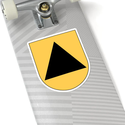 Livgardet 123. kompaniet vapen (Sweden) (Coat of Arms) STICKER Vinyl Kiss-Cut Decal - The Sticker Space