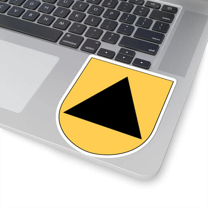 Livgardet 123. kompaniet vapen (Sweden) (Coat of Arms) STICKER Vinyl Kiss-Cut Decal - The Sticker Space