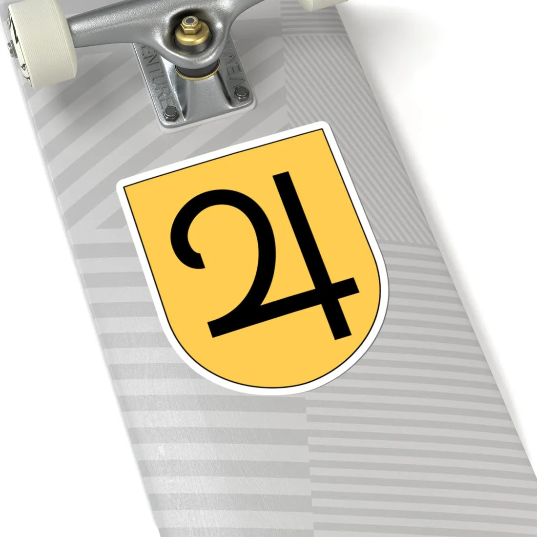 Livgardet 124. kompaniet vapen (Sweden) (Coat of Arms) STICKER Vinyl Kiss-Cut Decal - The Sticker Space