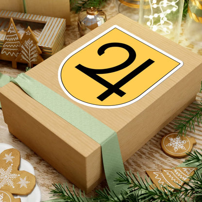 Livgardet 124. kompaniet vapen (Sweden) (Coat of Arms) STICKER Vinyl Kiss-Cut Decal - The Sticker Space