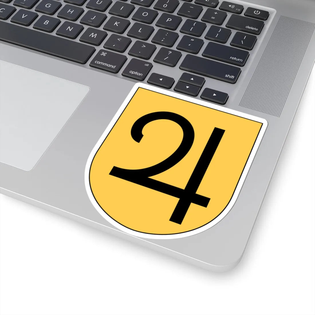 Livgardet 124. kompaniet vapen (Sweden) (Coat of Arms) STICKER Vinyl Kiss-Cut Decal - The Sticker Space