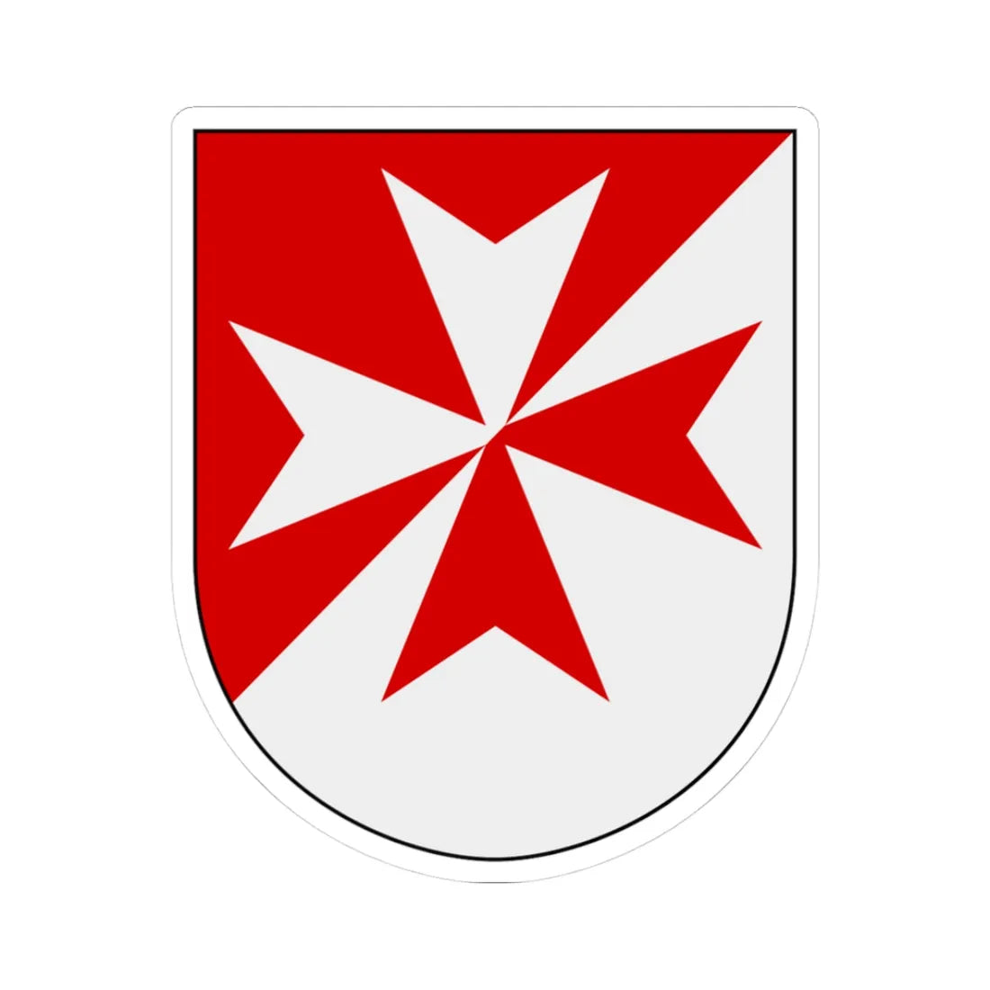 Livgardet 13. säkerhetsbataljonen vapen (Sweden) (Coat of Arms) STICKER Vinyl Kiss-Cut Decal 3 Inch White - The Sticker Space